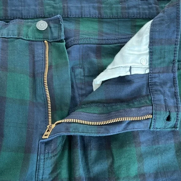 Levi’s 502 Jeans in Plaid green,blue and black 36x32 - Picture 8 of 9